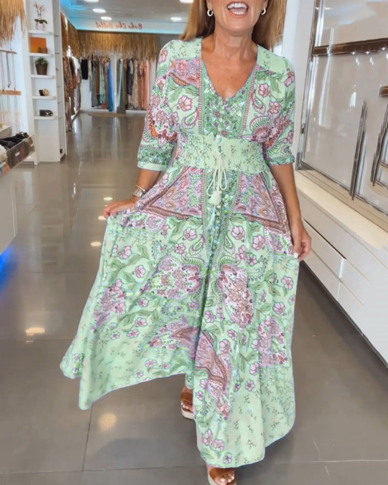 Solea Bohemian Bloom Dress