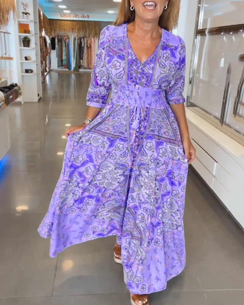 Solea Bohemian Bloom Dress