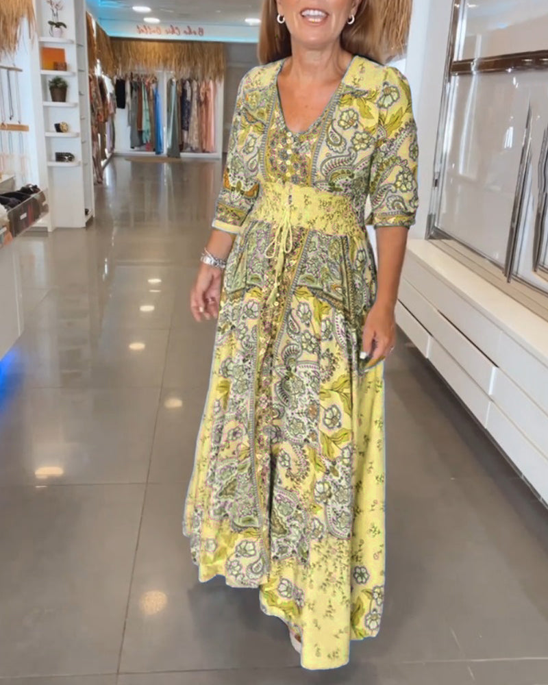 Solea Bohemian Bloom Dress