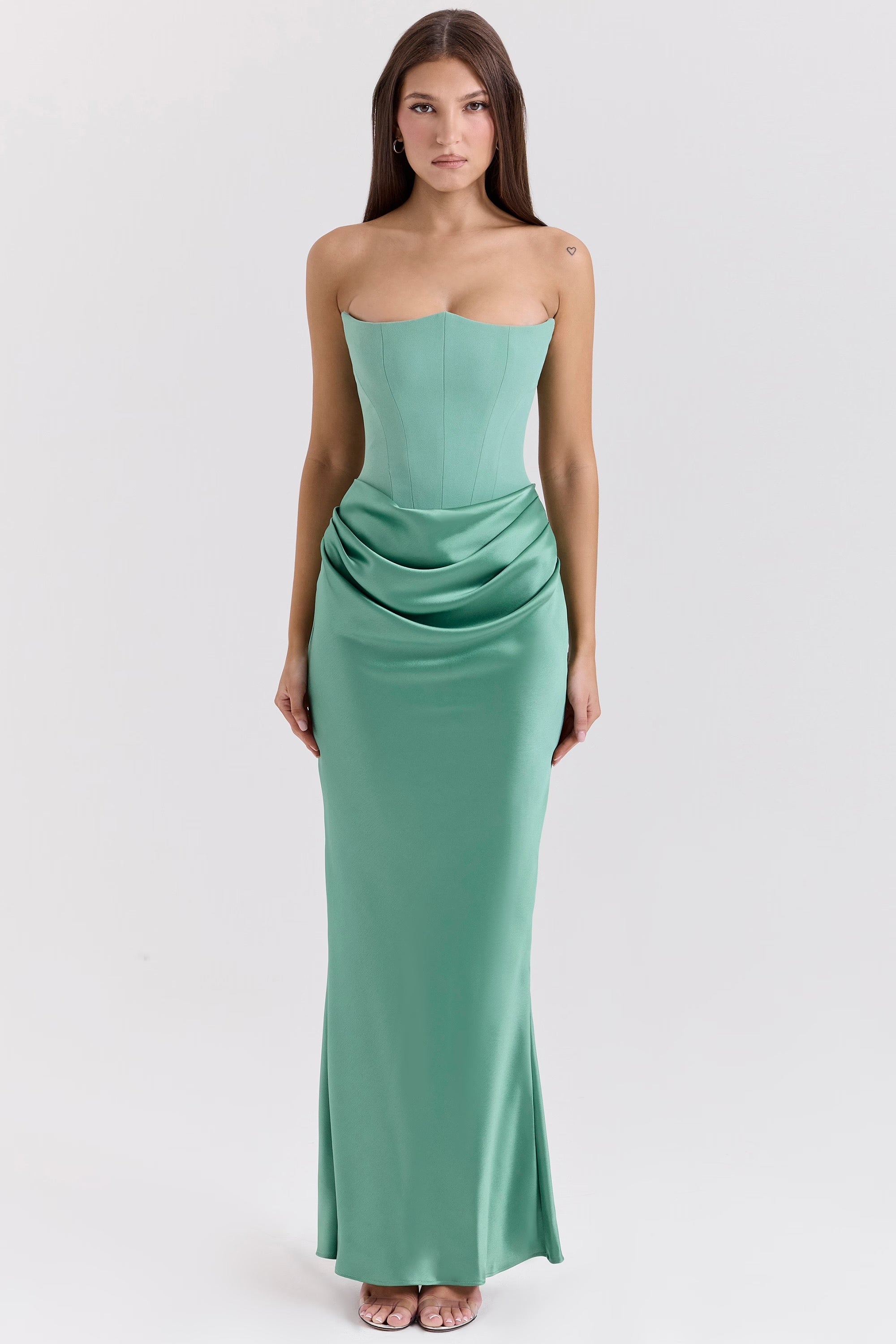 Solea Satin Empress Gown