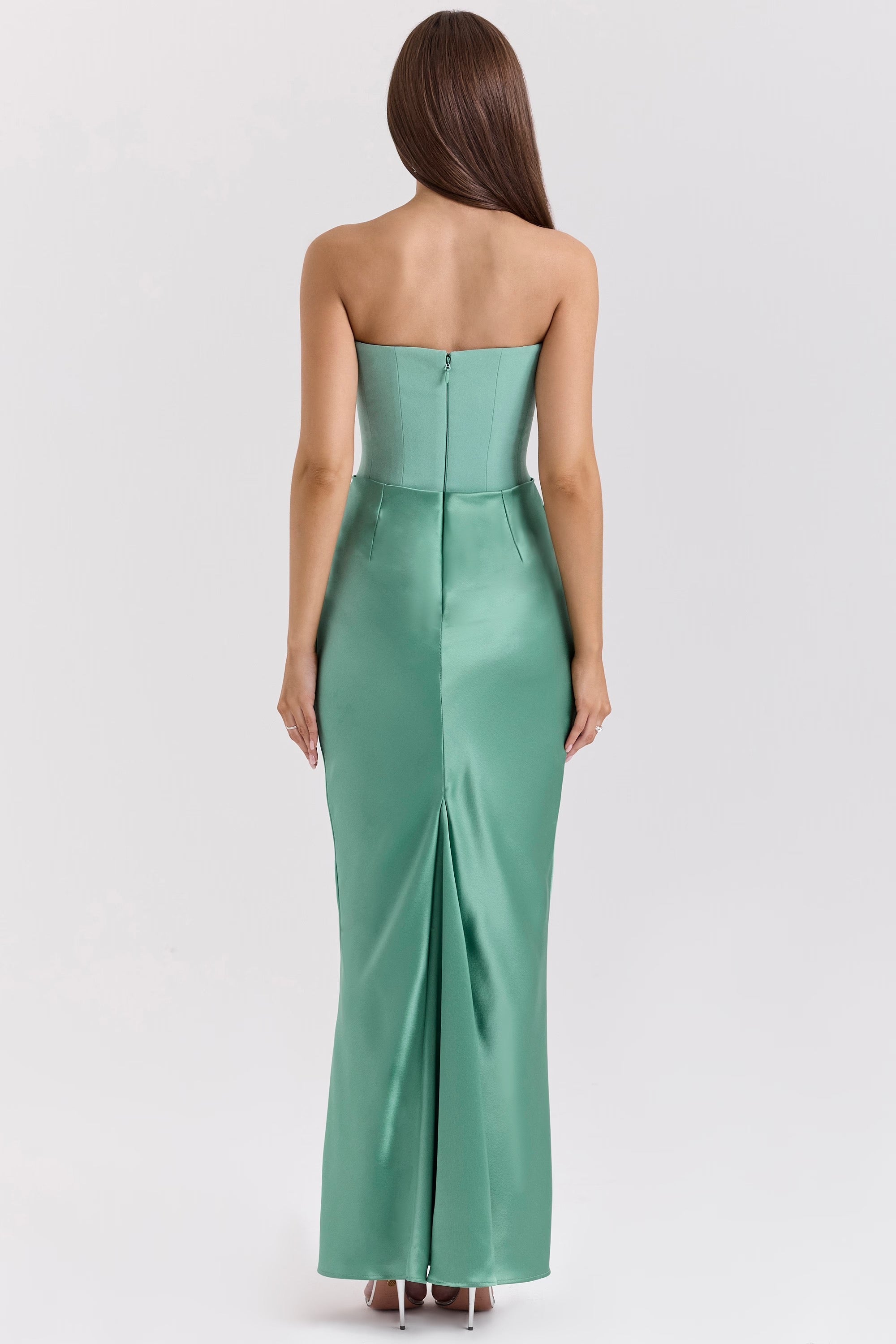 Solea Satin Empress Gown