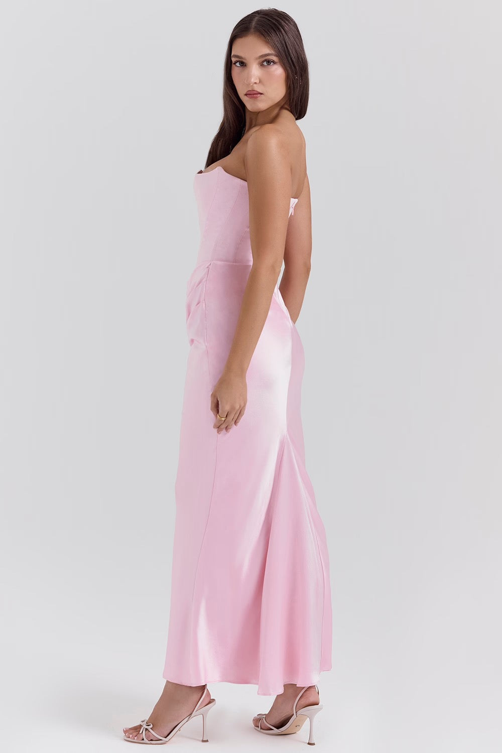 Solea Satin Empress Gown