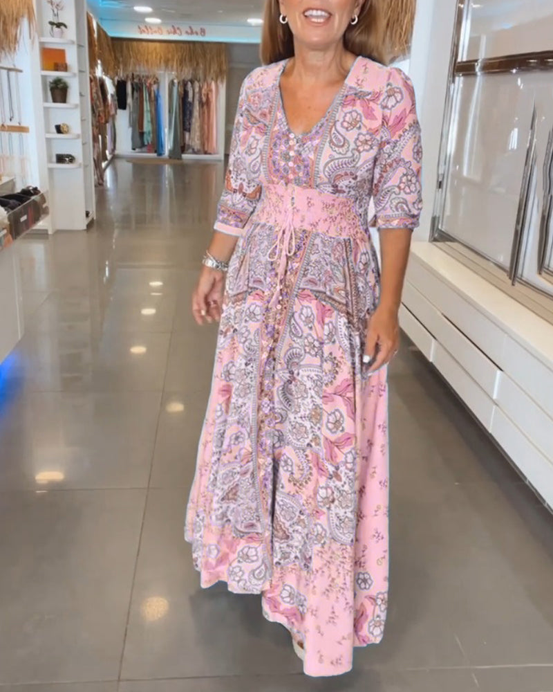 Solea Bohemian Bloom Dress