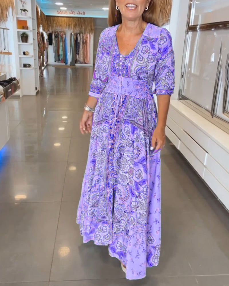 Solea Bohemian Bloom Dress