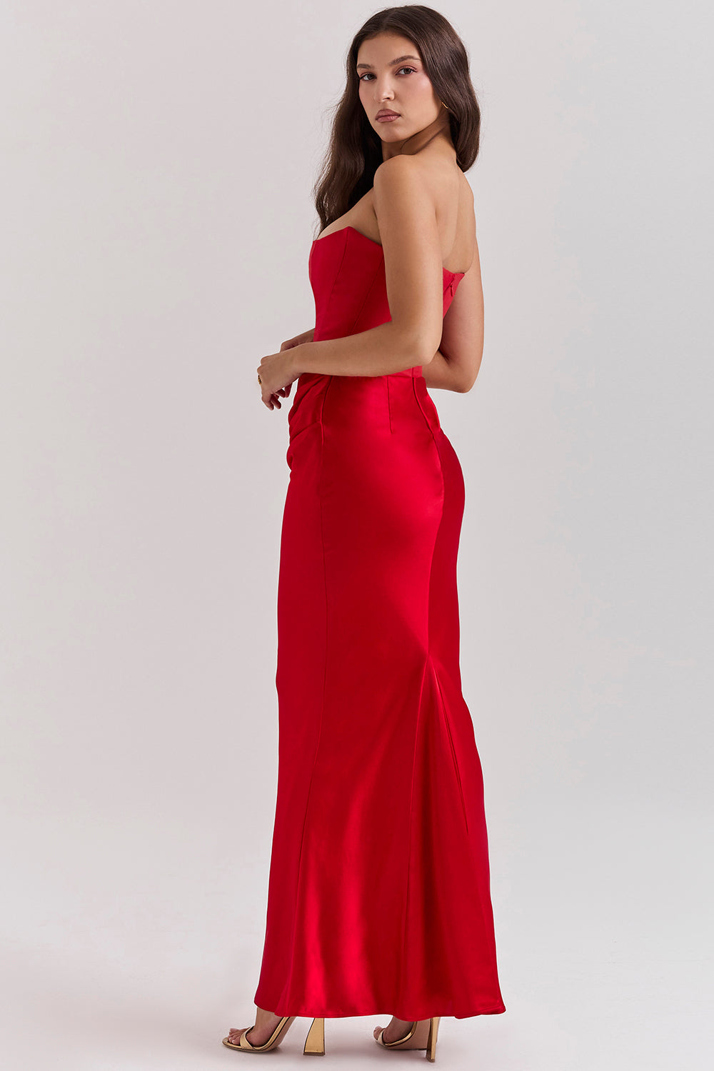 Solea Satin Empress Gown