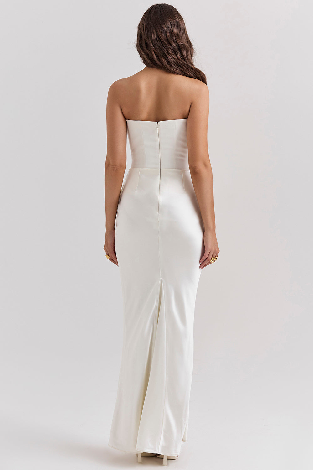 Solea Satin Empress Gown