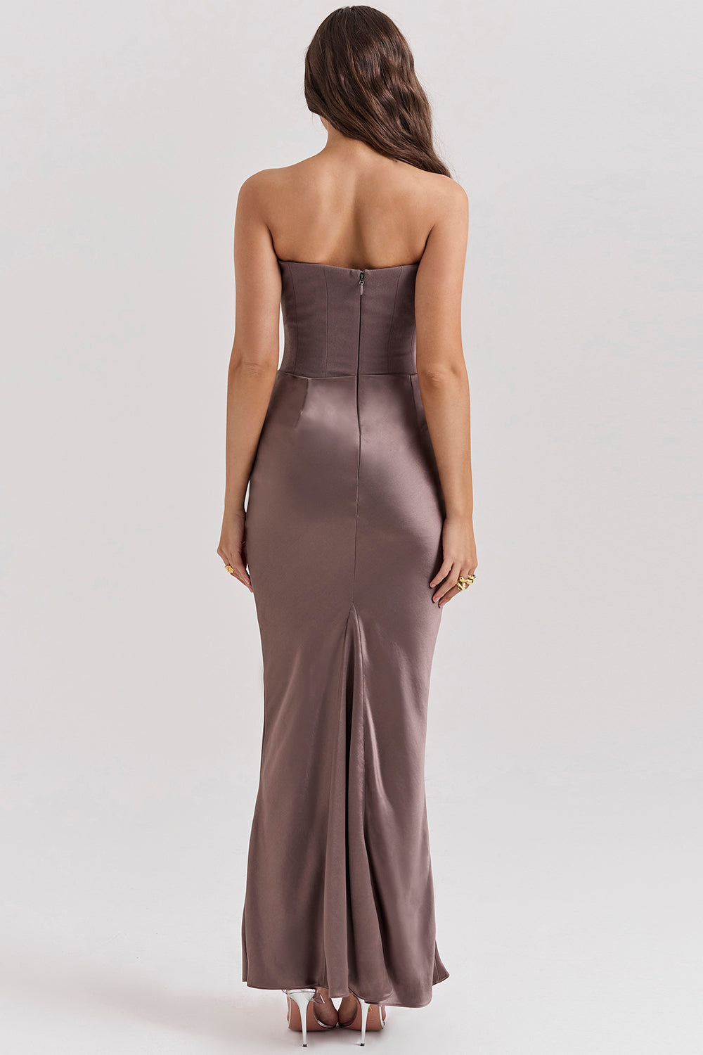 Solea Satin Empress Gown